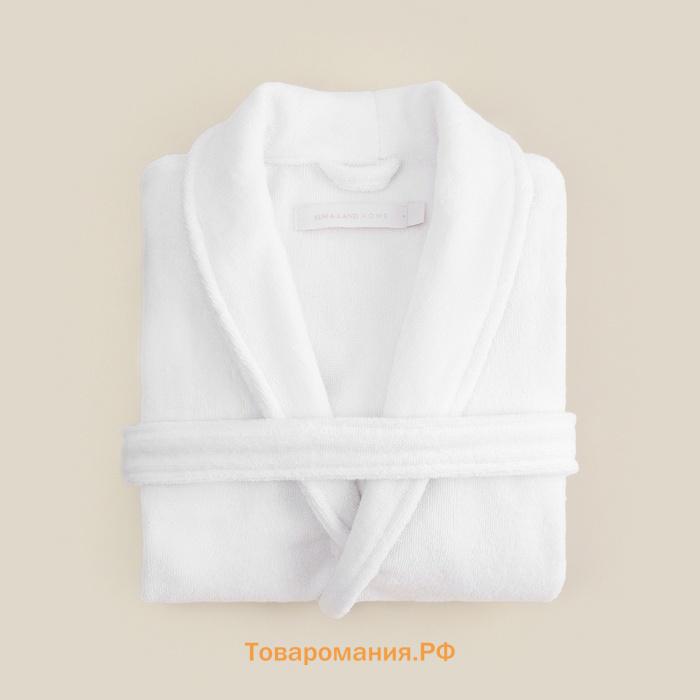 Халат махровый детский SL HOME: Kids «Блан де Блан», размер 30, 100% хлопок, 380 г/м²