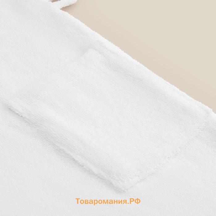 Халат махровый детский SL HOME: Kids «Блан де Блан», размер 32, 100% хлопок, 380 г/м²