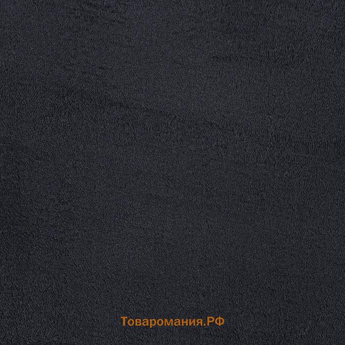 Плед  цв.черный 150*200 см,100% п/э, корал-флис 220 гр/м2