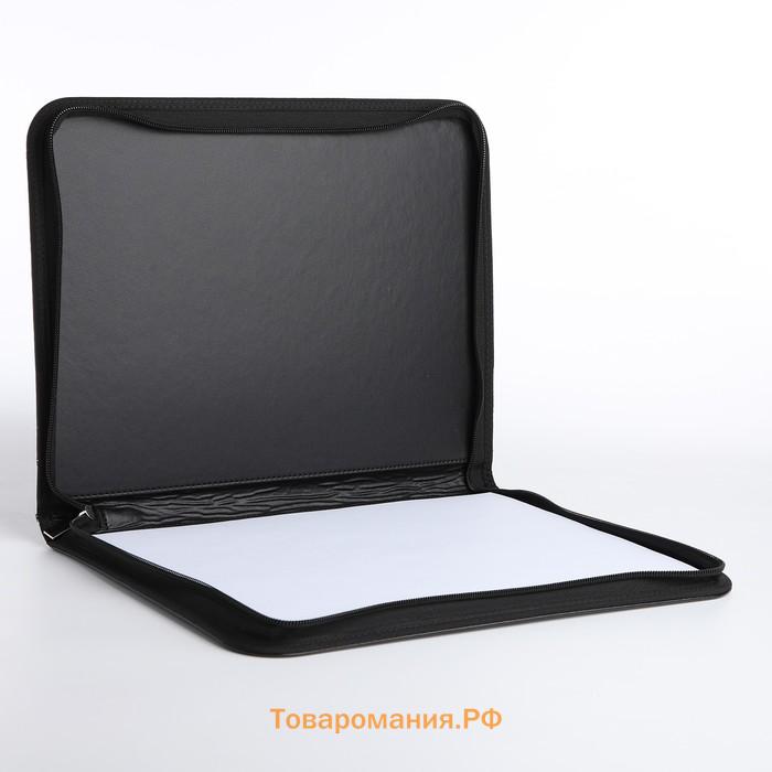 Папка для документов, А4, чёрная