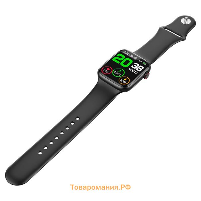 Смарт-часы Hoco Y5 Pro, 1.85, 240×280, BT5.0, 240 мАч, Lightning, чёрные