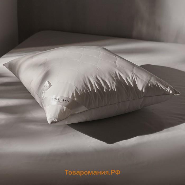 Подушка SL HOME Лебяжий пух 70*70 см,перкаль