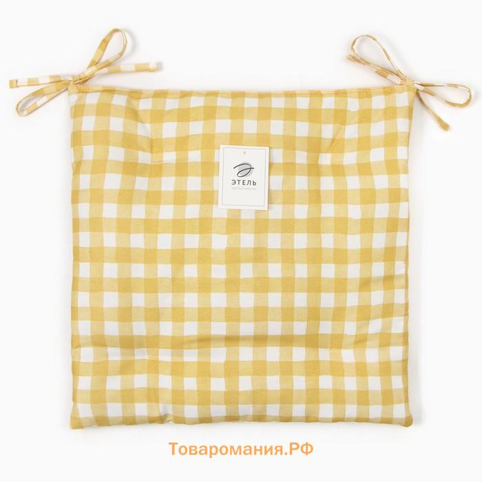 Сидушка на стул  Sunbeam 42х42 см, 100% хл, саржа 178 г/м2
