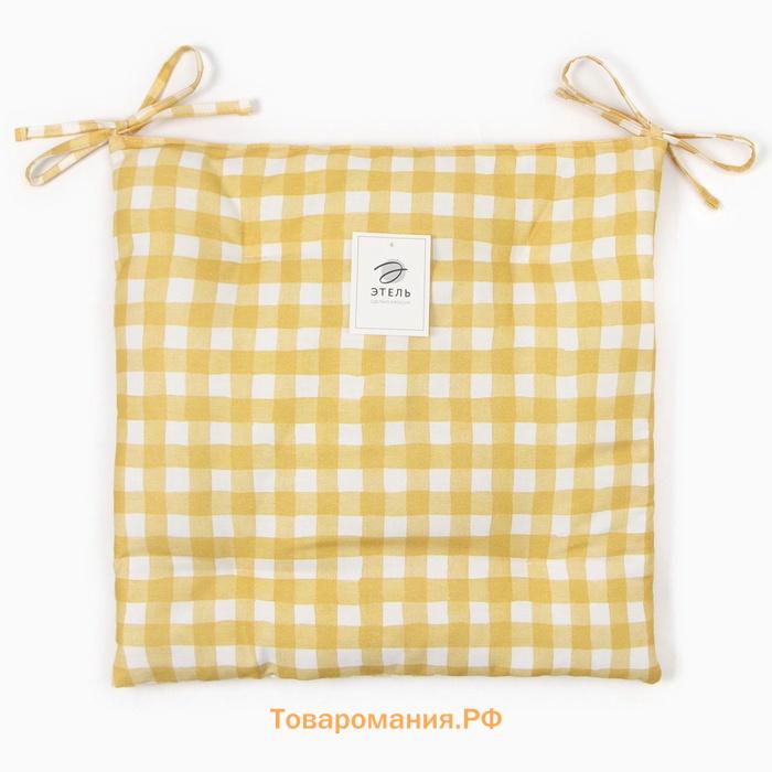 Сидушка на стул  Sunbeam 42х42 см, 100% хл, саржа 178 г/м2