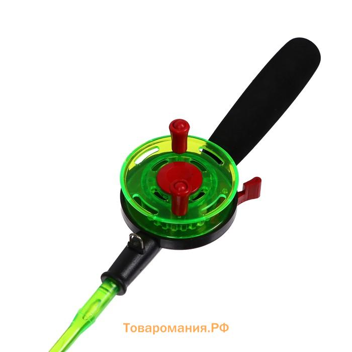 Удочка зимняя составная, ручка неопрен, HFB-12F