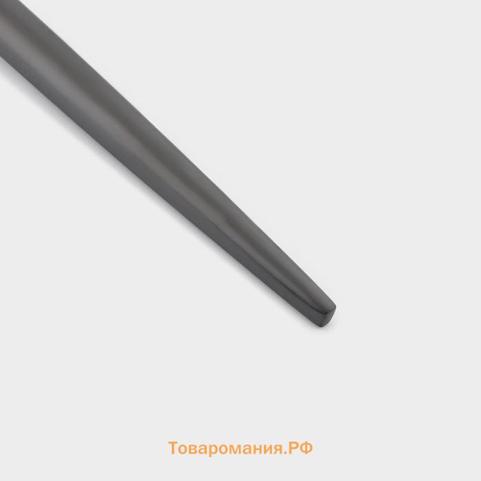 Набор вилок столовых Magistro «Фолк», h=22.5 см, 6 шт., нержавеющая сталь, чёрные