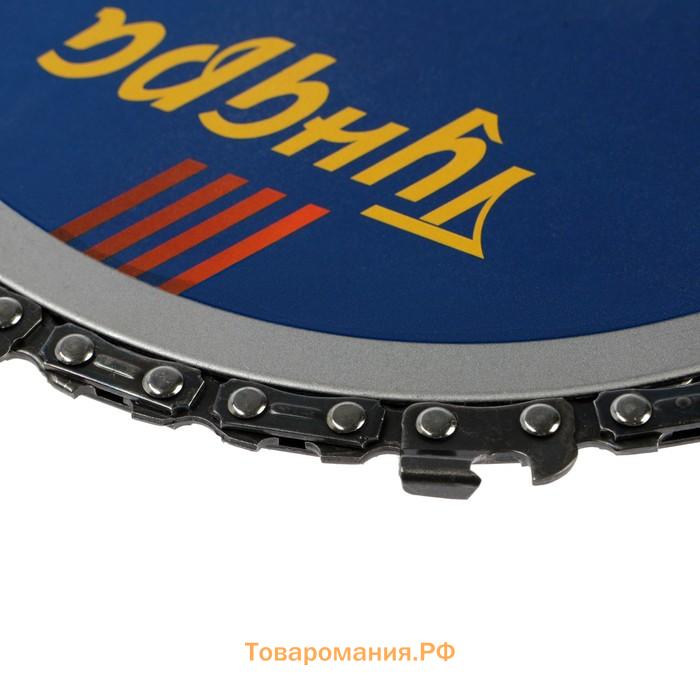 Нож для триммера цепной ТУНДРА, 180×25.4 мм, 27 зубьев