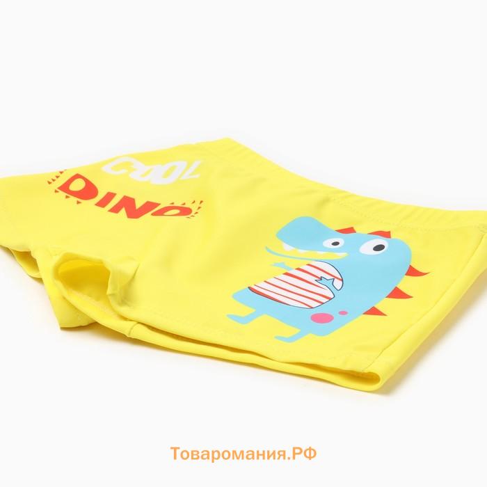 Купальные трусы для мальчика MINAKU Cool Dino, рост 146-152 см (12)