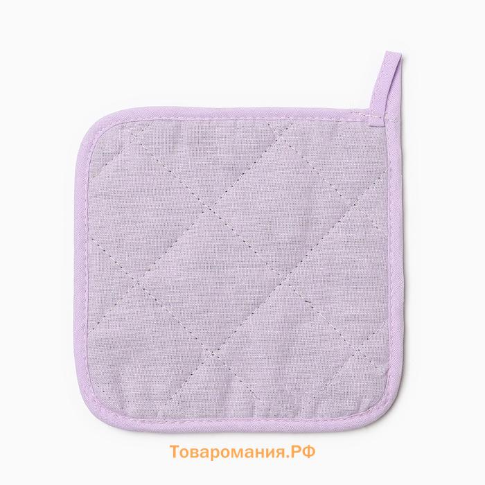 Набор кухонный  "Уточка": варежка 20х28 см, прихватка 17х17 см, 35% хлопок, 65% п/э