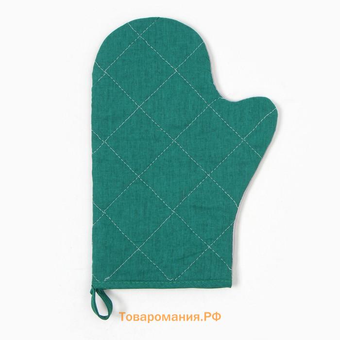 Варежка-прихватка  Live is good 20х28 см, 35% хл, 65% пэ, ватин 250 г/м2