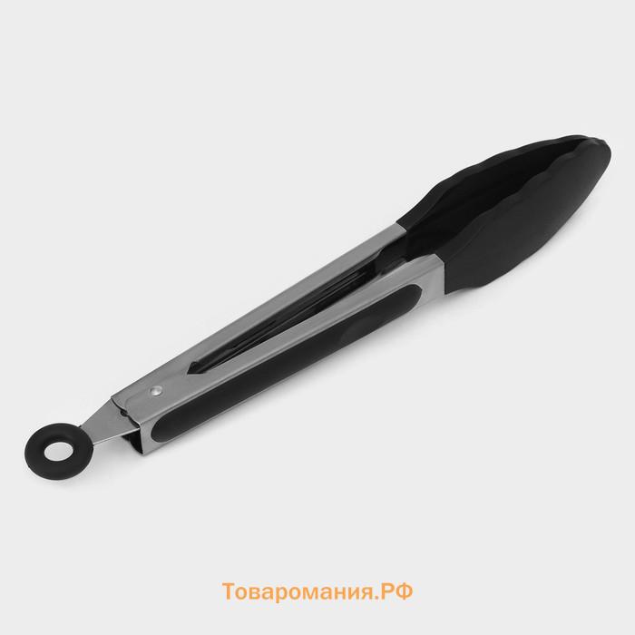 Сковороды Magistro Rock Stone, набор 3 предмета: d=22 см, d=26 см, кухонные щипцы, антипригарное покрытие, индукция