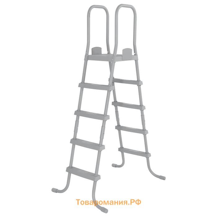 Бассейн каркасный Bestway Steel Pro Max 561FM, 610×132 см, фильтр-насос, лестница, тент, круглый