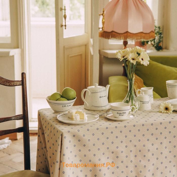 Салатники SL Home «Милый дом», 250 мл, d=12 см, фарфор, набор 2 шт., белые