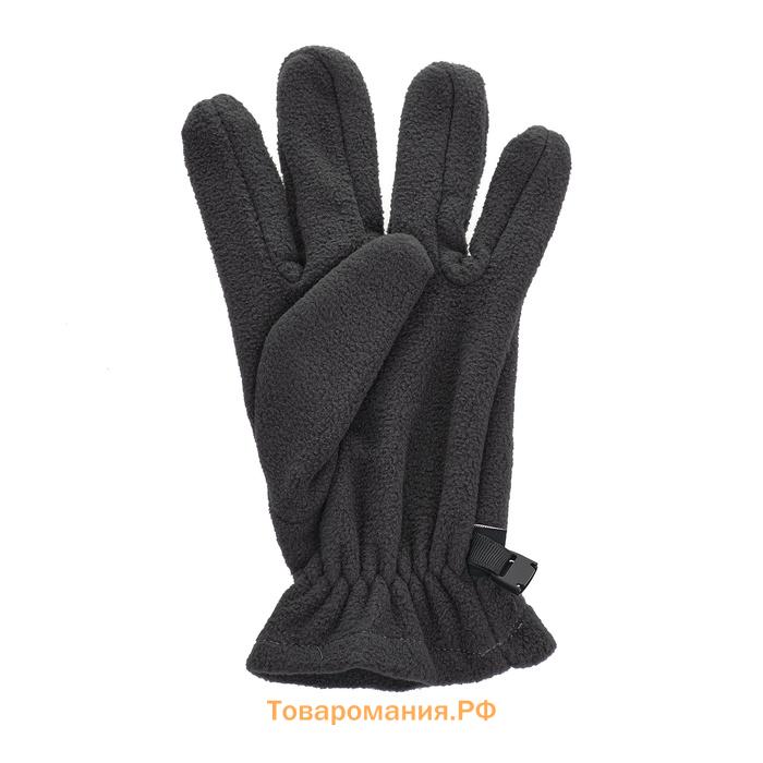 Перчатки флисовые ONLYTOP, серые, размер L-XL