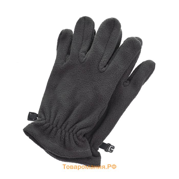 Перчатки флисовые ONLYTOP, серые, размер L-XL
