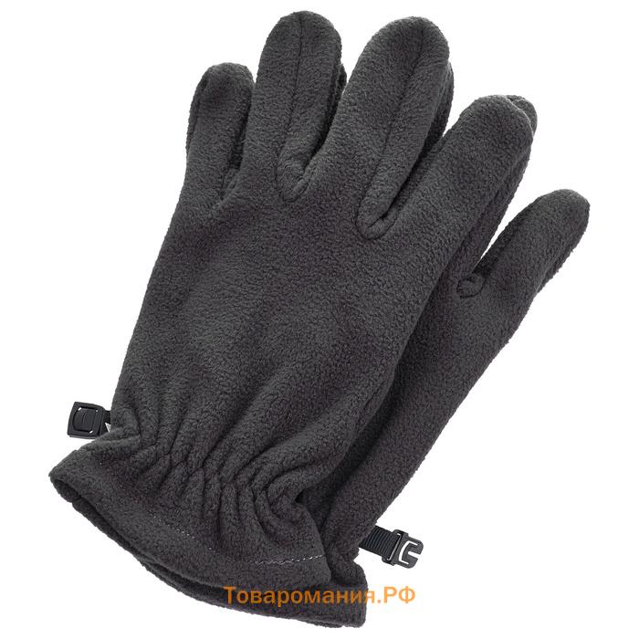 Перчатки флисовые ONLYTOP, серые, размер S-M
