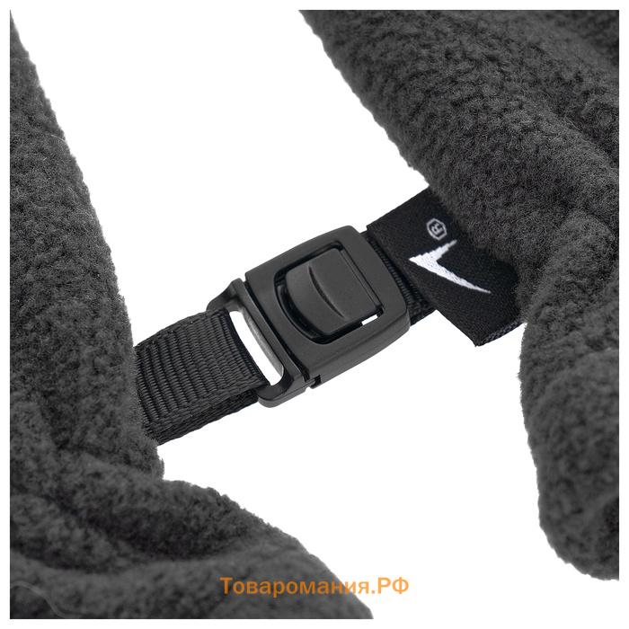 Перчатки флисовые ONLYTOP, серые, размер S-M