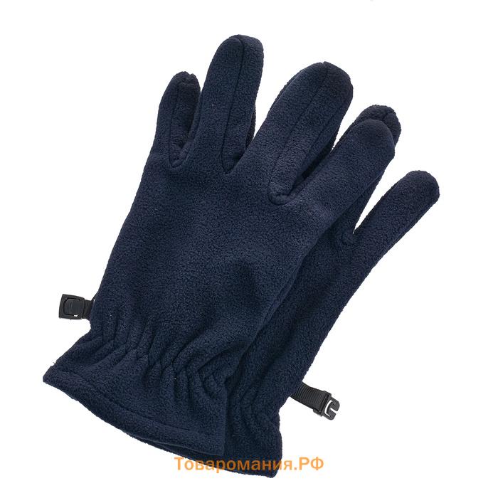 Перчатки флисовые ONLYTOP, синие, размер L-XL