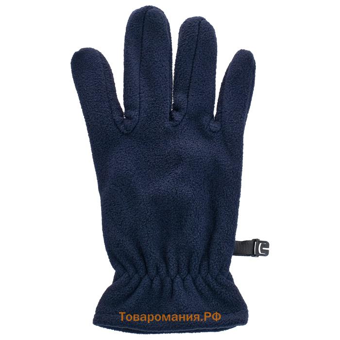 Перчатки флисовые ONLYTOP, синие, размер S-M