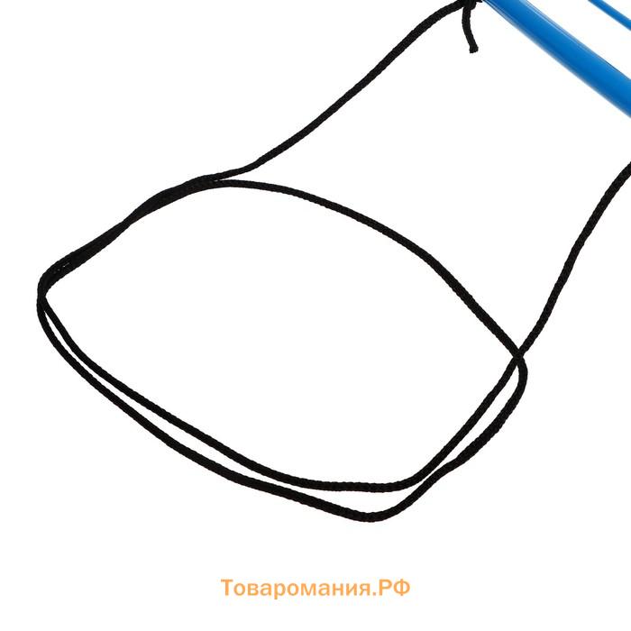 Санки детские с колёсами «Тимка 5 универсал», с ручкой, цвет голубой