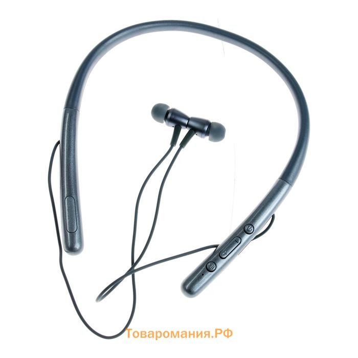 Наушники спортивные беспроводные, WI-H700, вакуумные, Bluetooth 4.2, с микрофоном, 100 мАч, синие