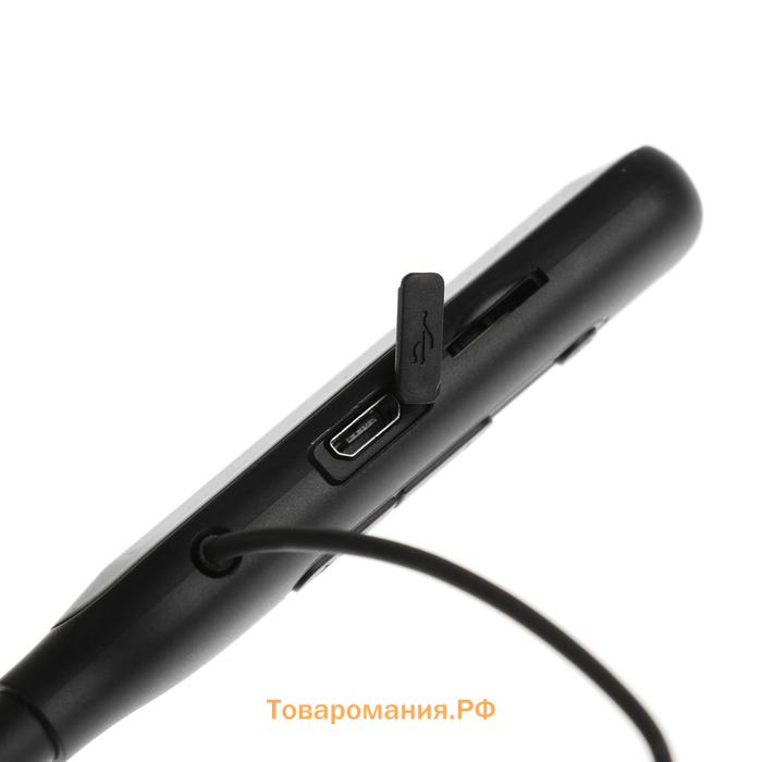 Наушники спортивные беспроводные, BYZ B51, вакуумные, Bluetooth 5.3, с микрофоном, 400 мАч, чёрные