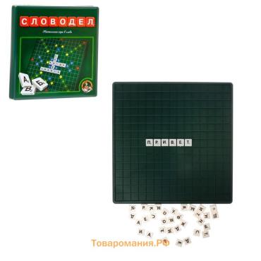 Настольная игра «Словодел», 2-4 игрока, 7+
