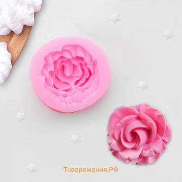 Молд «Роза», силикон, 4.5×2 см, МИКС