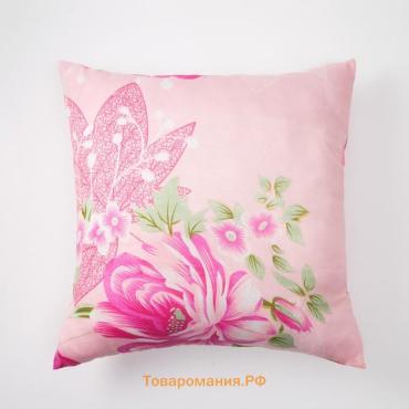 Подушка "Экономь и Я", 60х60 см, цвет МИКС