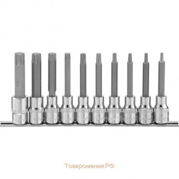 Насадки торцевые Ombra 921910, 1/2"DR, набор 10 предметов