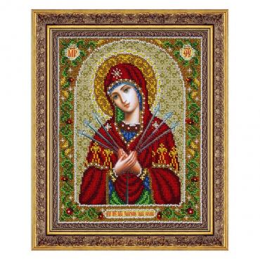 Набор для вышивания бисером Паутинка «Пресвятая Богородица. Умягчение злых сердец»