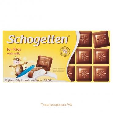 Шоколад Schogetten For Kids 100 г