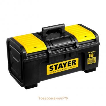 Ящик для инструмента  STAYER Professional "TOOLBOX-19", пластиковый