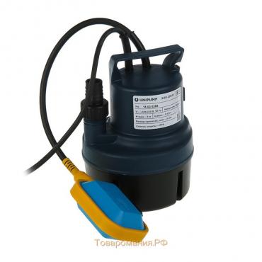 Насос дренажный UNIPUMP SUB 209 P, 250 Вт, напор 5 м, 60 л/мин