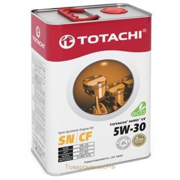 Масло моторное Totachi NIRO LV SAE 5W-30 API SP/SN PLUS, синтетическое, 4 л