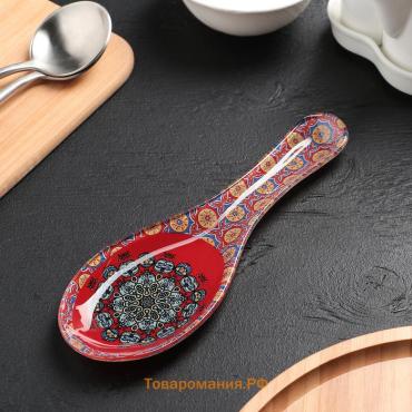 Подставка под ложку  «Крац», 21.5×7.5×1.4 см, стекло