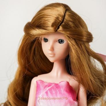 Волосы для кукол «Волнистые с хвостиком» размер маленький, цвет 22