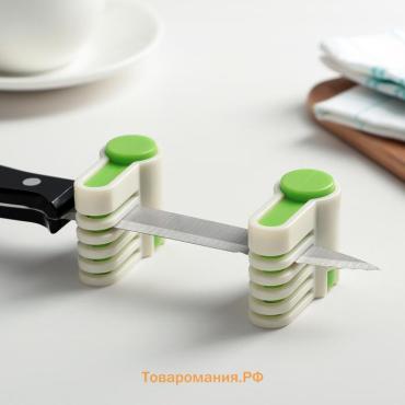 Фиксатор ножа для нарезания коржей , 9×5×2 см, набор 2 шт.
