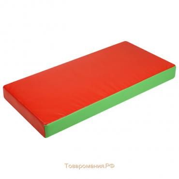 Мат ONLYTOP, 100х50х10 см, цвет красный/зелёный