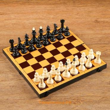 Шахматы настольные, 30×30 см, король h=7.5 см, пешка h=4.2 см