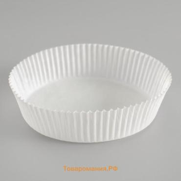 Форма для выпечки белая, 9×2.5 см