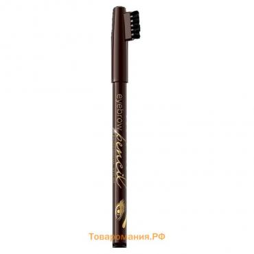 Карандаш для бровей Eveline Eyebrow Pencil, тон medium brown