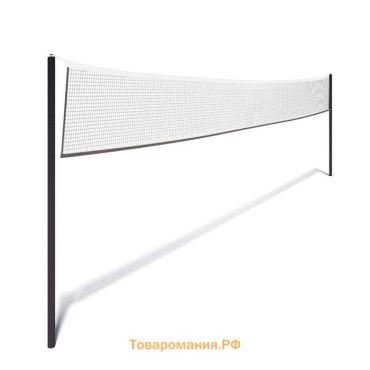 Сетка волейбольная ONLYTOP, с тросом, нить 2,9 мм, 9,5х1 м