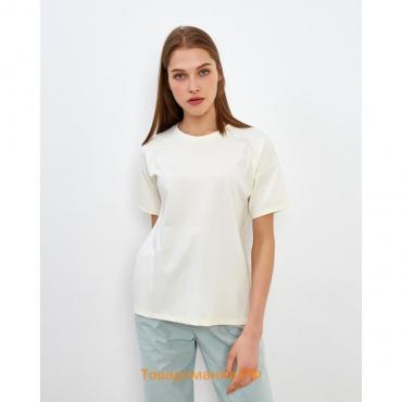 Футболка женская MINAKU REGULAR FIT: белая, р-р 48