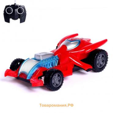 Машина радиоуправляемая Spider-Car, работает от батареек, МИКС