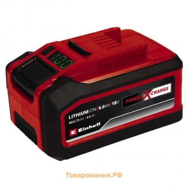 Аккумулятор PXC Plus Einhell 4511502, 18 В, Multi-Ah: 4-6 Ач, противоударный корпус