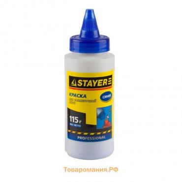 Краска STAYER 2-06401-1_z01, для разметочной нити, синяя, 115 г