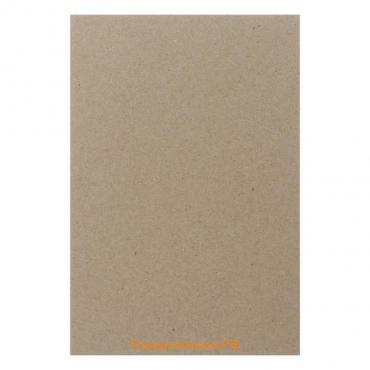 Картон переплётный (обложечный) 3.0 мм, 10 х 15 см, 1900 г/м², серый