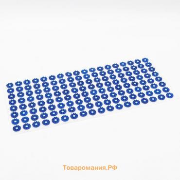 Аппликатор "Кузнецова", 144 колючки, спанбонд, 26 х 56 см, синий.