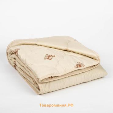 Одеяло Адамас «Овечья шерсть», размер 140х205 ± 5 см, 300гр/м2, чехол п/э